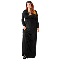 Dress long black L