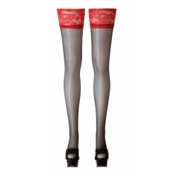 Hold-up Stockings with red  2