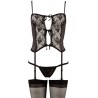 Suspender Set black S-L