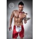 WAITER OUTFIT S RED/ WHITE  BY PASSION MEN LINGERIE S/M
