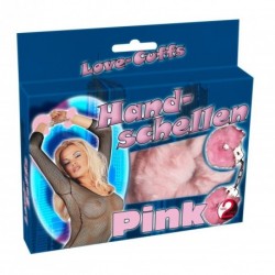 Handcuffs" Love Cuffs" pink