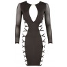 Dress with lacing XS